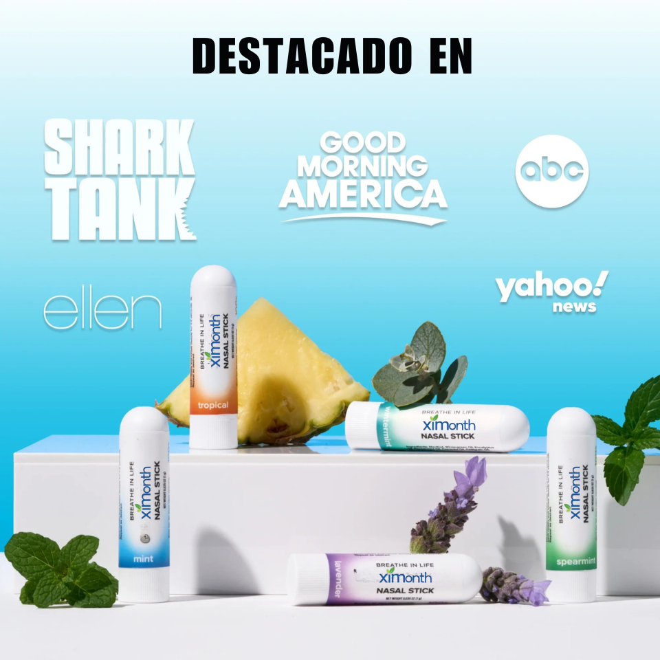 Inhalador Nasal XiMonth® - Nueva Fórmula (Pack de 4 unidades)