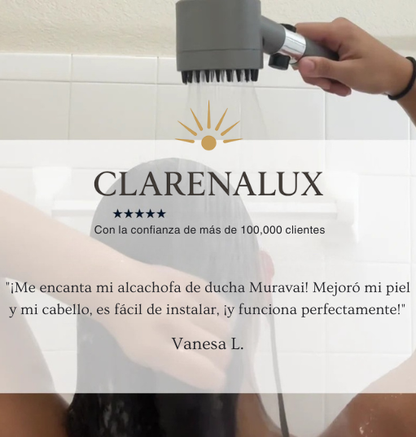 Cabezal de Ducha con Filtro ClarenaLux™ - Nueva Generación