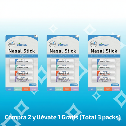 Inhalador Nasal XiMonth® - Nueva Fórmula (Pack de 4 unidades)